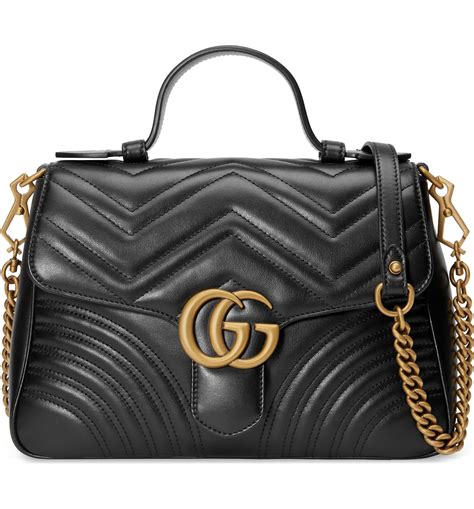 gucci gg marmont matelasse top handle bag|gucci marmont mini shoulder bag.